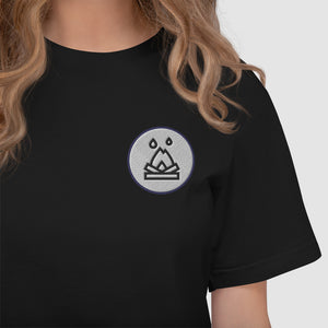 Campfire Embroidered T-Shirt