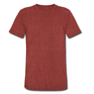 Open image in slideshow, Unisex Tri-Blend T-Shirt - heather cranberry
