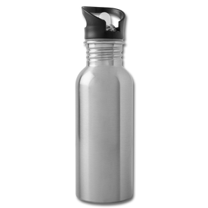 Open image in slideshow, Water Bottle - silver
