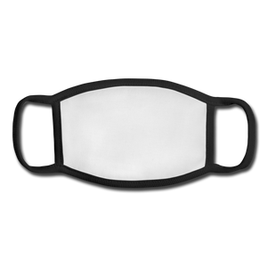 Open image in slideshow, Youth Face Mask - white/black

